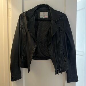 Authentic Italian leather jacket - minor wear